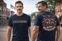 Load image into Gallery viewer, Freedom 250th USA Anniversary Shirt