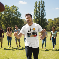 Load image into Gallery viewer, The Way, The Truth, The Life - Bold Faith Statement Heavyweight Crewneck T-shirt
