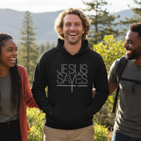 Load image into Gallery viewer, Jesus Saves - Faith Statement Classic Pullover Hoodie
