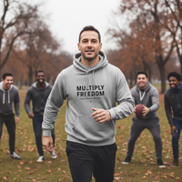 Load image into Gallery viewer, Multiply Freedom - Faith Statement Classic Pullover Hoodie
