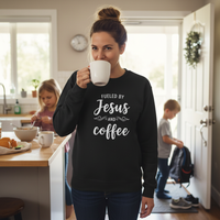 Load image into Gallery viewer, Fueled By Jesus + Coffee Classic Sweatshirt