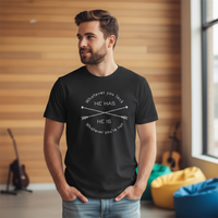 Load image into Gallery viewer, He Has + He Is Heavyweight T-shirt