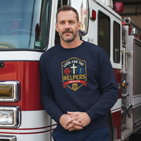 Load image into Gallery viewer, Look For The Helpers - *NEW DESIGN* - First Responders Triad Sweatshirt