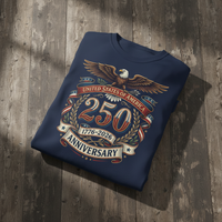 Load image into Gallery viewer, USA 250th Anniversary T-Shirt – 1776–2026 Patriotic Eagle Tee