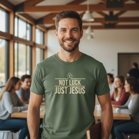 Load image into Gallery viewer, Not Luck, Just Jesus - St. Patrick's Day Shirt