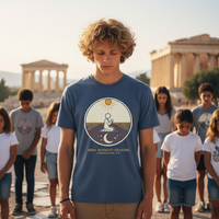 Load image into Gallery viewer, Sun Up to Sun Down - Pray Without Ceasing - Purple T-shirt Design