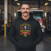 Load image into Gallery viewer, Look For The Helpers - First Responders Triad Classic Pullover Hoodie - *New Design*